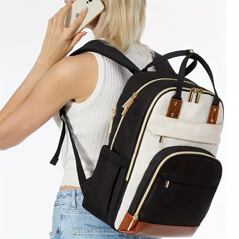 Tweekleurige laptoprugzak voor - Embroidery Bag recensie en prijs