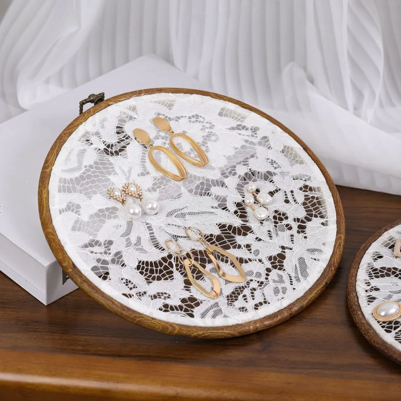 Vintage kant borduurring hoepe - Embroidery Photoshop recensie en prijs