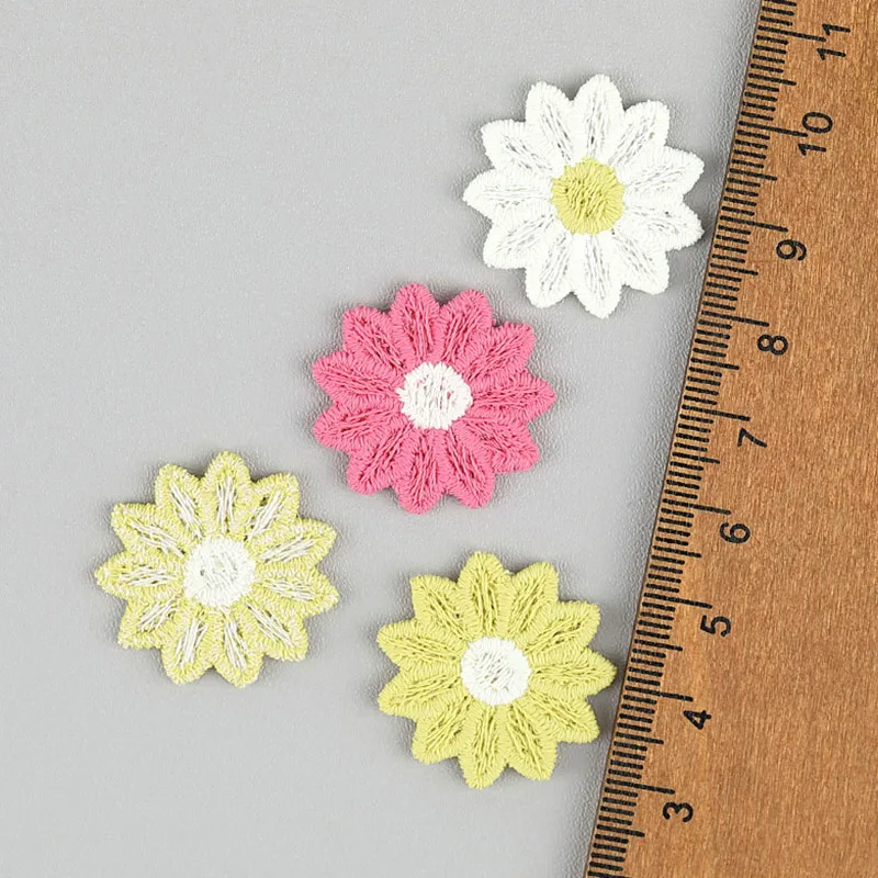 30 stuks 2,5 cm geborduurde zo - Embroidery On Socks recensie en prijs