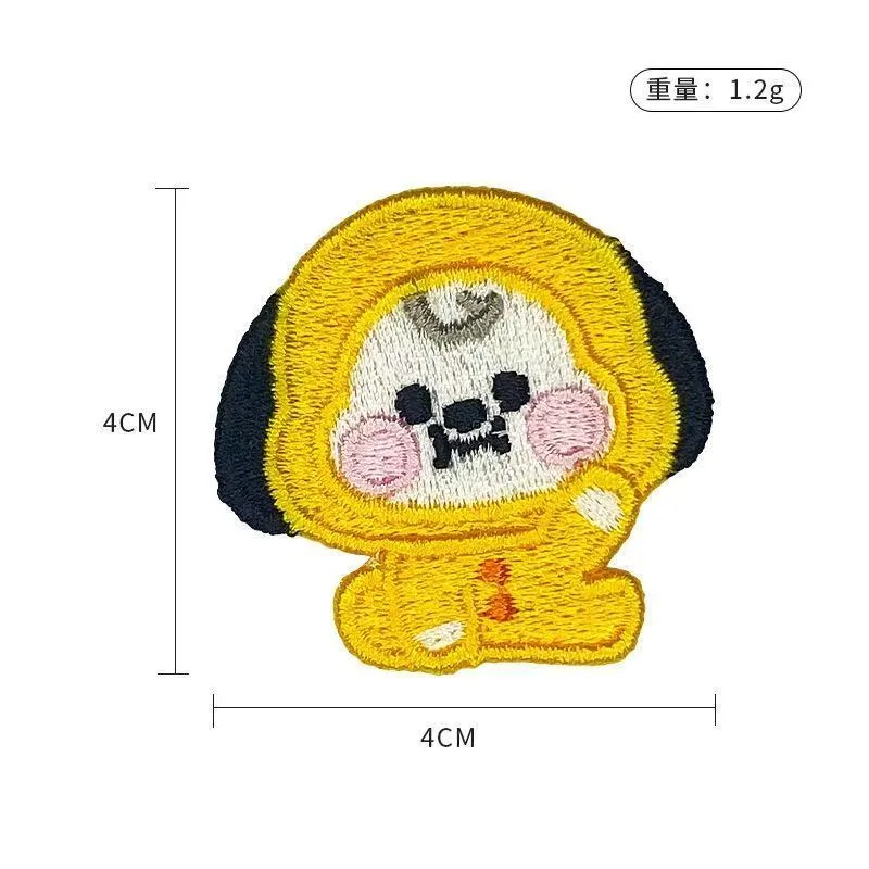 BT21 cartoon schattige gebordu - Embroidery Patch recensie en prijs
