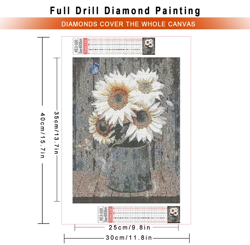 1pc frameloze diamantschilderi - Embroidery Rose recensie en prijs