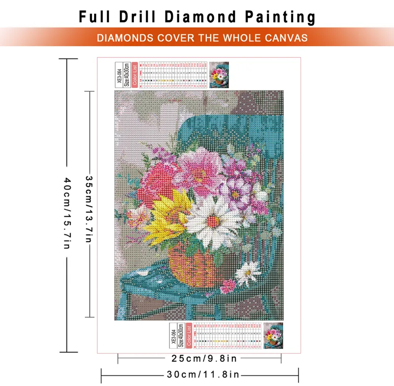 1pc frameloze diamantschilderi - Embroidery Rose recensie en prijs