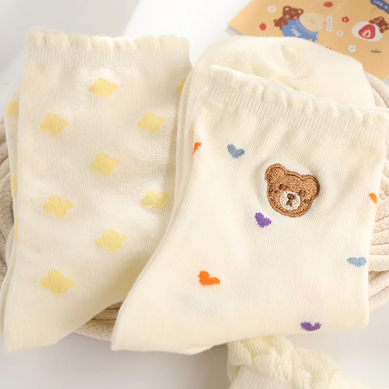 Vrouwen Sokken Katoen Ins Tij  - Embroidery On Socks recensie en prijs