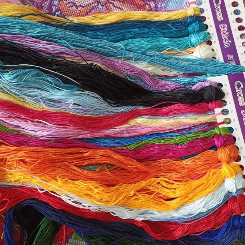 9ct 180X65CM Kleurrijke Pioen  - Embroidery Tas recensie en prijs
