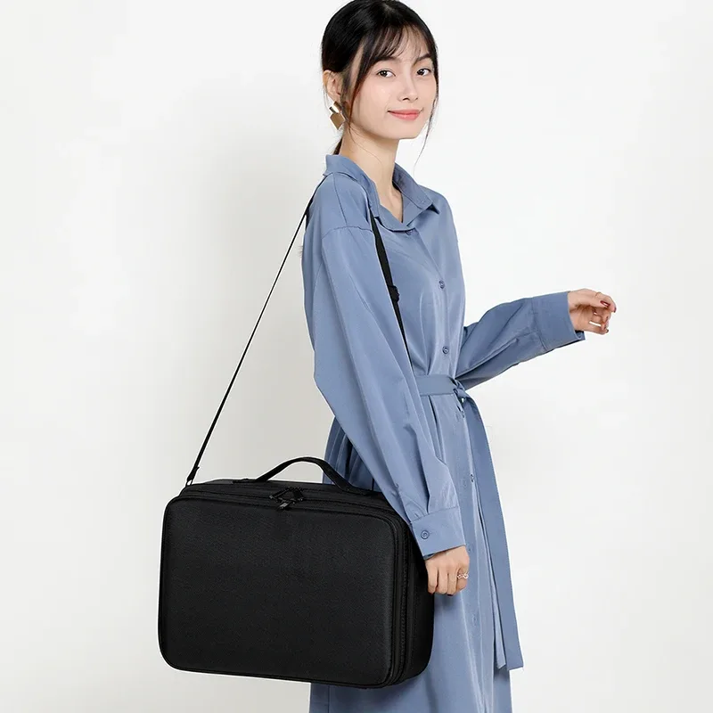 Professionele draagbare cosmet - Embroidery Bag recensie en prijs