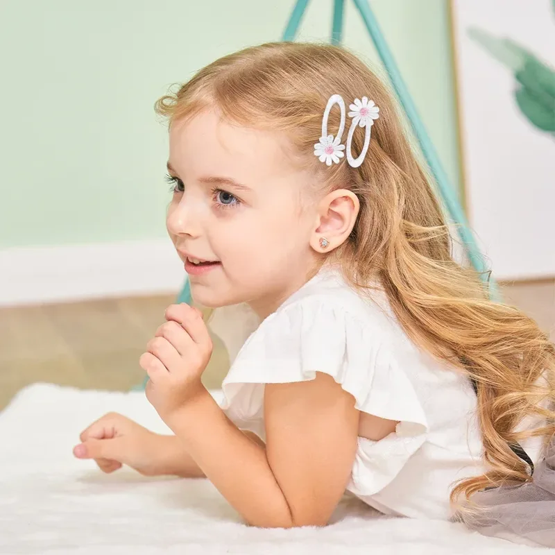 6PCS Leuke Daisy Bloem Haar Cl - Embroidery Daisy Flower recensie en prijs