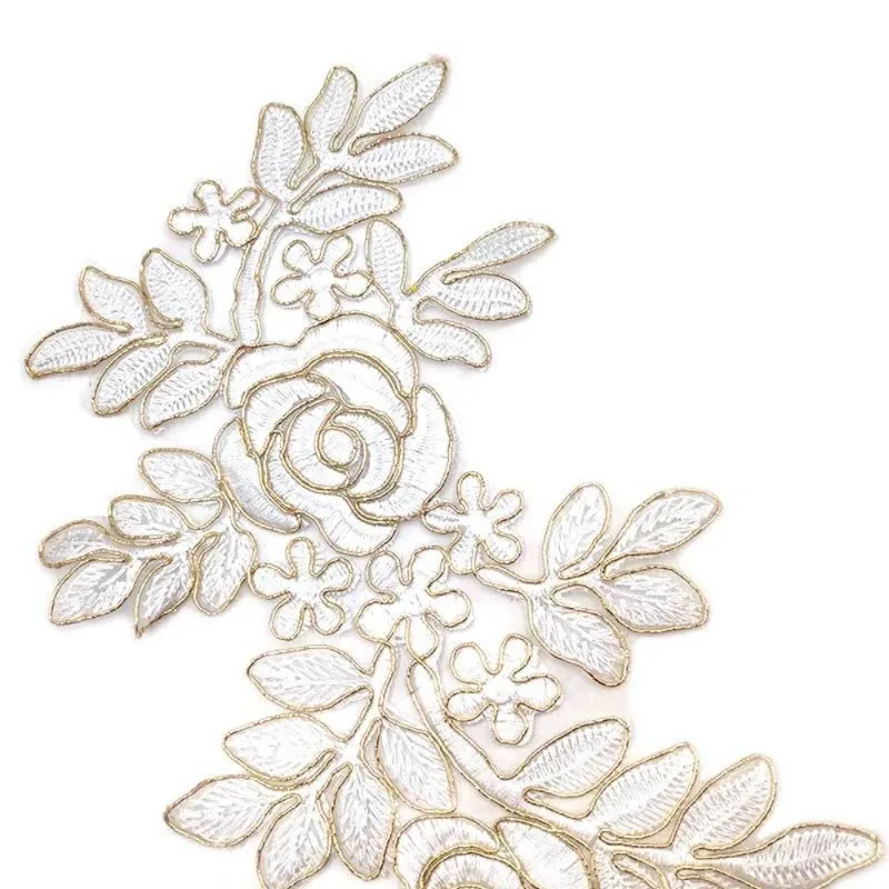 1 paar polyestervezel borduurw - Embroidery Patch recensie en prijs