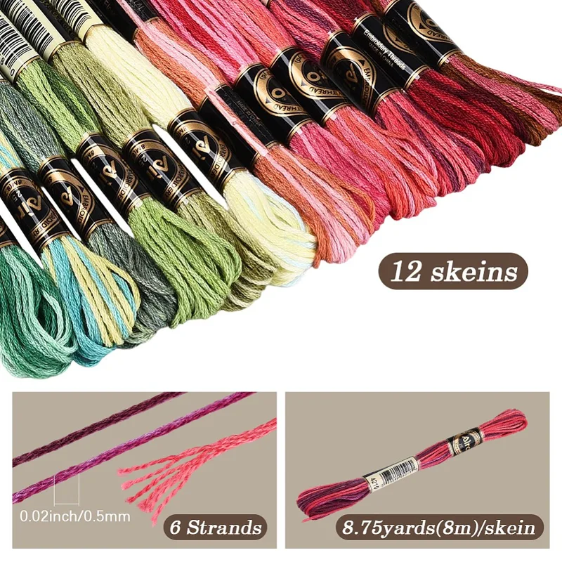 105 yards borduurgaren, 6-draa - Embroidery Stitches recensie en prijs