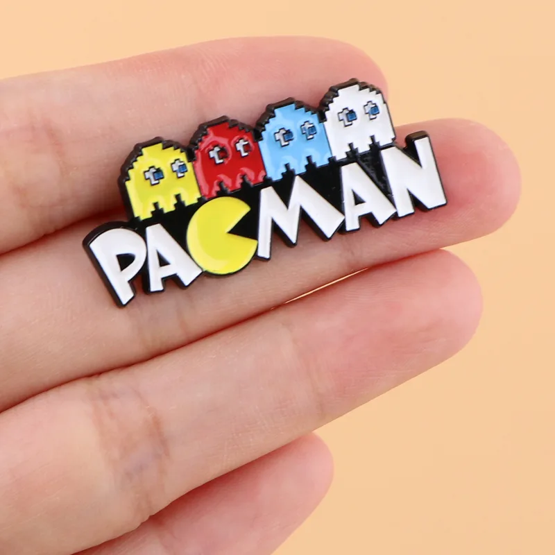 Pac-Man Game Broche Speld Badg - Embroidery Icon recensie en prijs