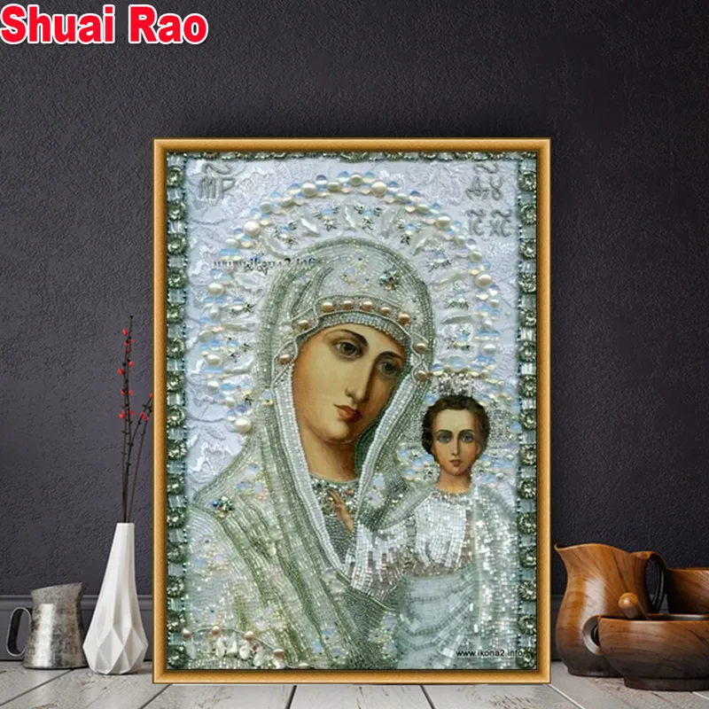 Kazan Icoon van de Maagd relig - Embroidery Icon recensie en prijs