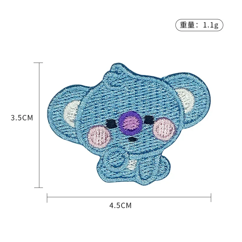 LINE FRIENDS BT21 Alle persona - Embroidery Patch recensie en prijs