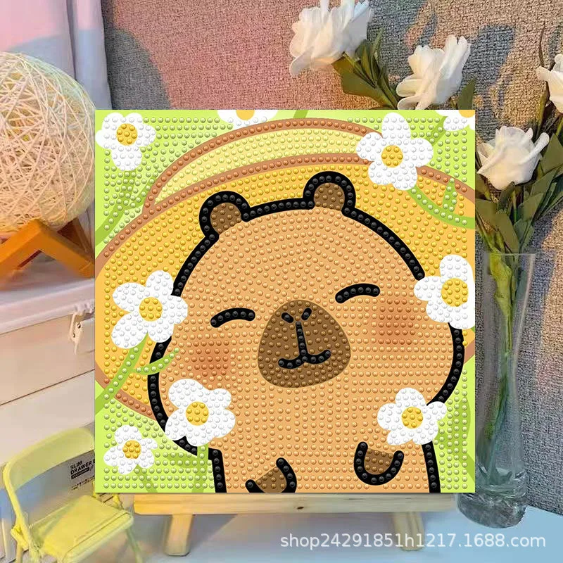 Cartoon Capibala Crystal Diamo - Embroidery Gift Ideas recensie en prijs