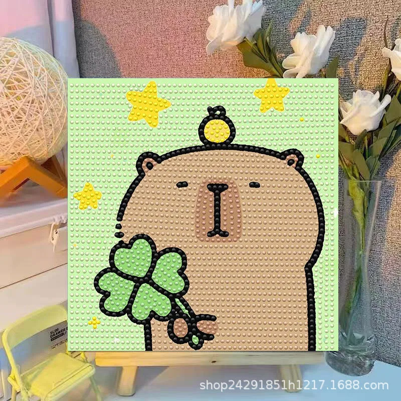 Cartoon Capibala Crystal Diamo - Embroidery Gift Ideas recensie en prijs