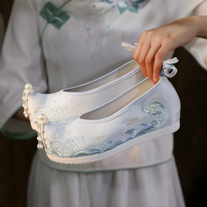 Golven Hanfu Schoenen Vrouweli - Embroidery Wedding recensie en prijs