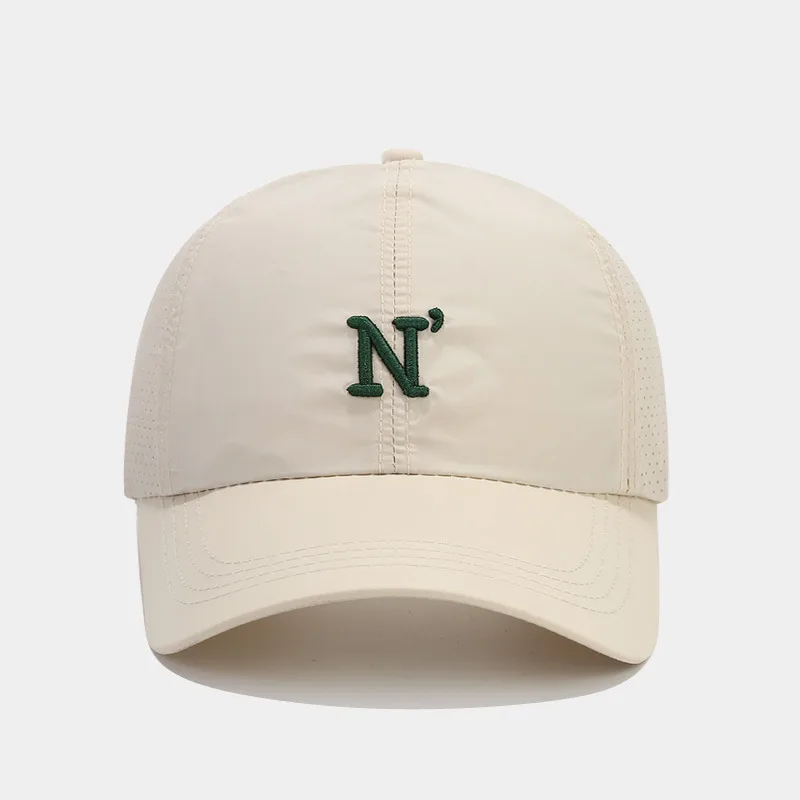 Sneldrogende baseballpet van m - Embroidery Letter N recensie en prijs