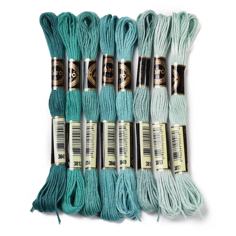 1Set 8 Strengen 0,5 mm 6-draad - Embroidery Stitches recensie en prijs