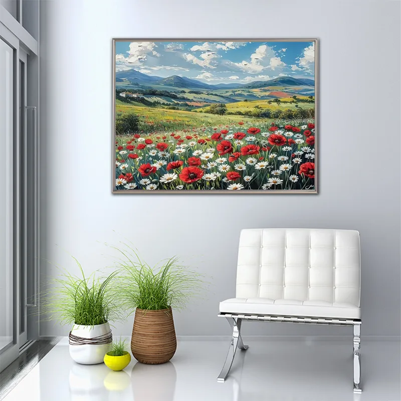 Momoart 5D DIY diamantschilder - Embroidery Daisy Flower recensie en prijs