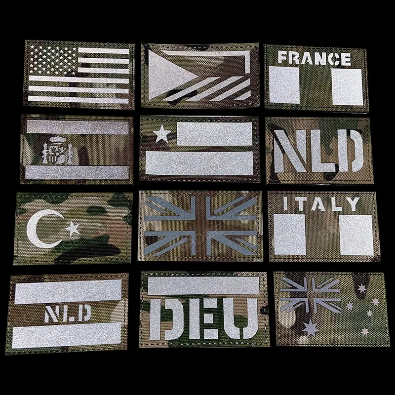 Camo Vlag Frankrijk Spanje Ame - Embroidery Uk recensie en prijs