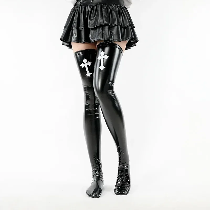 Vrouwen Gothic Anime Cosplay Z - Embroidery On Socks recensie en prijs